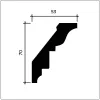 Карниз потолочный Европласт 1.50.196