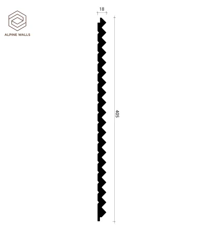 Декоративная панель ALPINE WALLS ECO6103