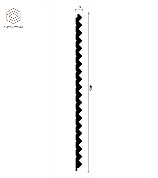 Декоративная панель ALPINE WALLS ECO6103