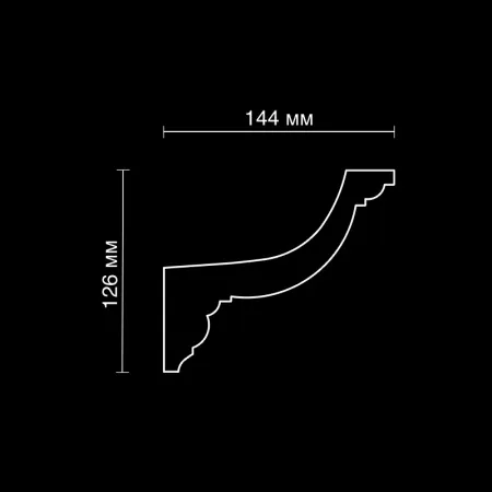 Карниз потолочный гипсовый Artpole SKT374