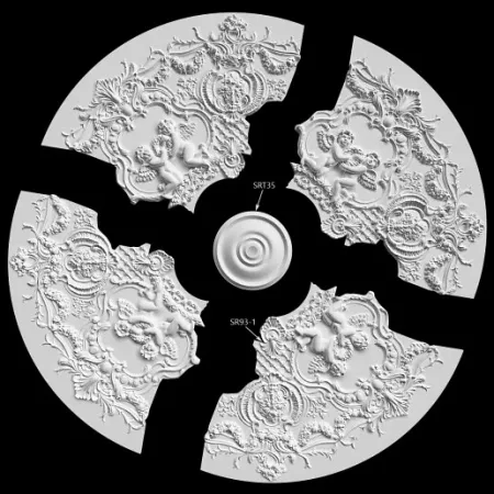 Розетка потолочная Artpole SR93N/V