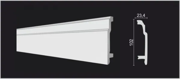 Плинтус напольный DECOR DIZAYN DD102