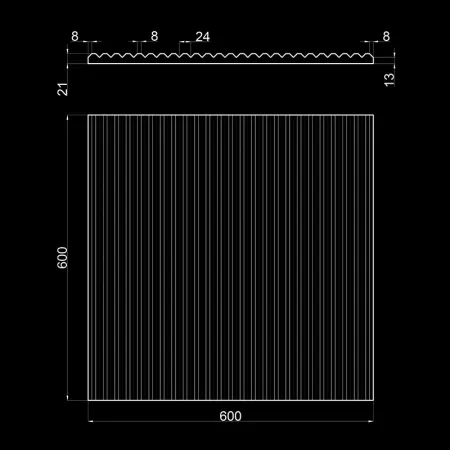 Гипсовая 3D панель ARCHIMEDE 2
