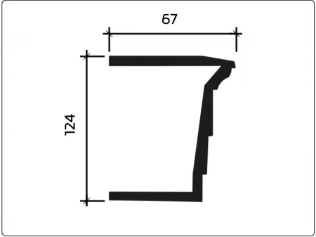 Фасадный декор архитрав Европласт 4.34.202