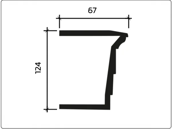 Фасадный декор архитрав Европласт 4.34.202