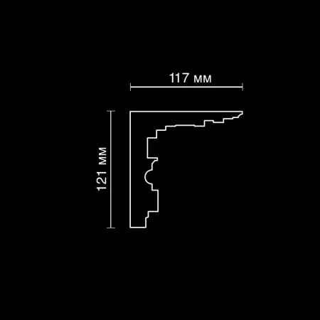 Карниз потолочный гипсовый Artpole SKT71