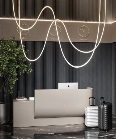 Акустическая панель COSCA черный войлок  Дуб антрацит темно-серый/2750