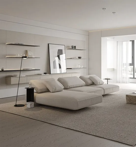 Разделительный теневой профиль D008А Черный