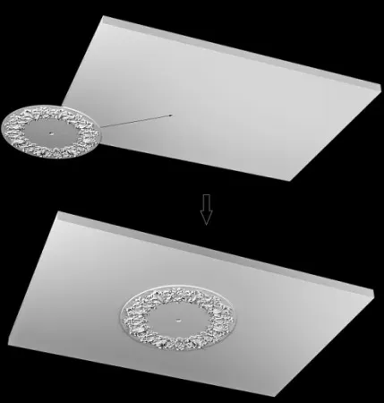 Розетка потолочная Artpole SR94N/V