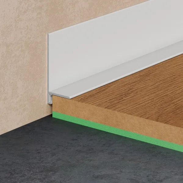 Микроплинтус Pro Design Mini L 601 Белый муар