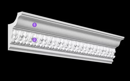 Карниз потолочный Artpole SK155N
