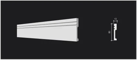 Плинтус напольный DECOR DIZAYN DD717