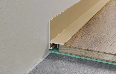 Микроплинтус LACONISTIQ Micro-L угловой Gold Edition