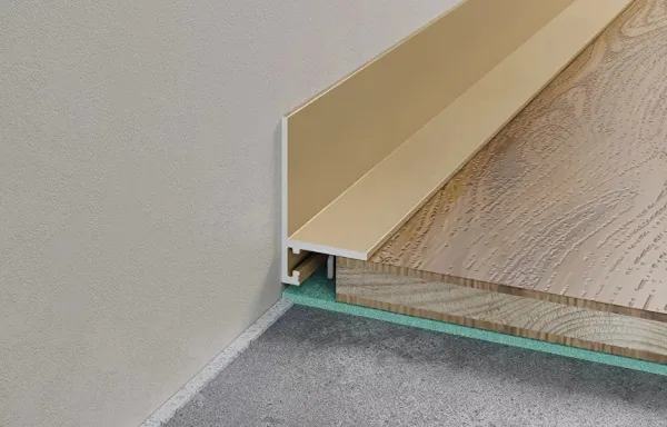 Микроплинтус LACONISTIQ Micro-L угловой Gold Edition