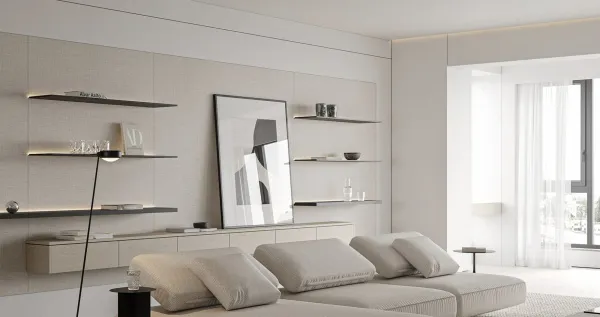 Разделительный теневой профиль D009.2A Бронзовый