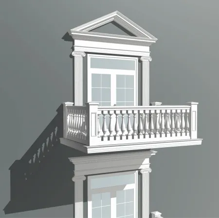 Балюстрада в сборе Европласт 4.70.101