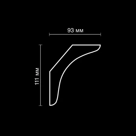 Карниз потолочный гипсовый Artpole SKT353