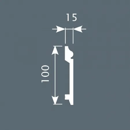 Плинтус напольный COSCA PX026