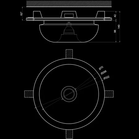 Гипсовый светильник Artpole SGS33