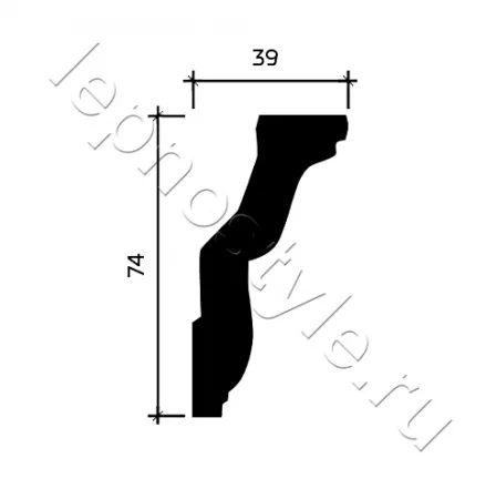 Карниз потолочный Европласт 1.50.112