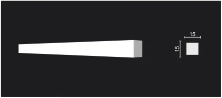 Молдинг DECOR DIZAYN DD621