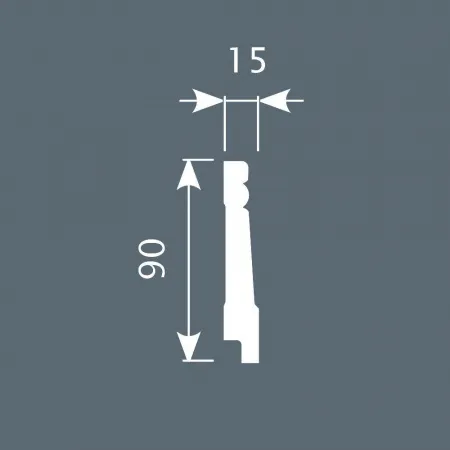 Плинтус напольный COSCA PX016