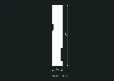 Плинтус напольный Evrowood PN 101