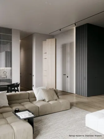 Потолочный теневой профиль D005.2A Черный