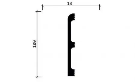 Плинтус напольный DECOR DIZAYN DD707