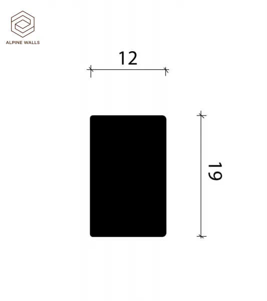 Молдинг ALPINE WALLS ECO952W