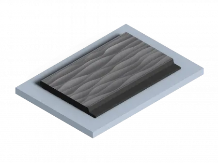 Декоративная панель HIWOOD LV127W GR15K