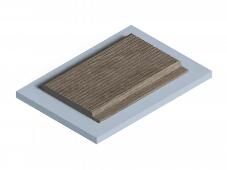 Декоративная панель HIWOOD LV127L BR490