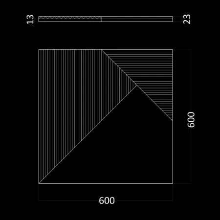 Гипсовая 3D панель Artpole FIELDS-4