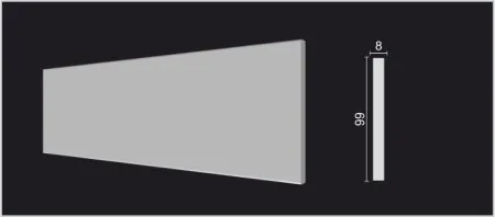 Молдинг DECOR DIZAYN DD12