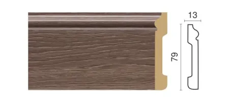 Плинтус напольный DECOR DIZAYN 005-81SH