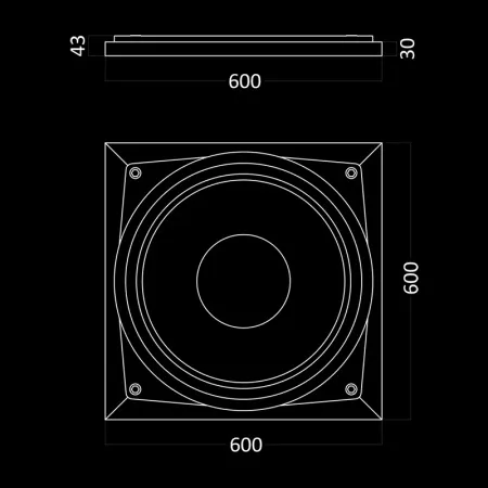 Гипсовая 3D панель Artpole SOUND