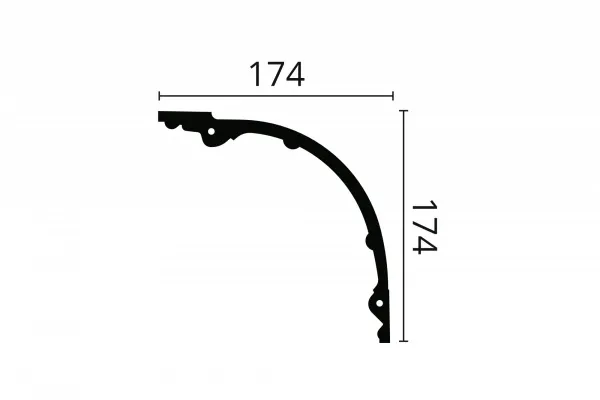 Карниз потолочный NMС Z41