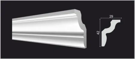 Карниз потолочный DECOR DIZAYN DD22