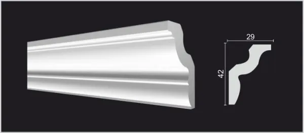 Карниз потолочный DECOR DIZAYN DD22