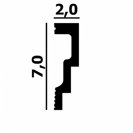 Молдинг Перфект Plus Р106