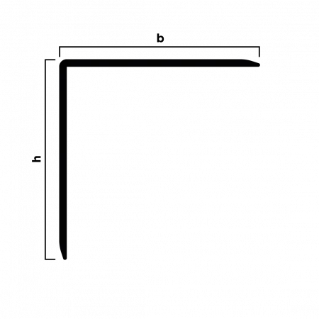 Защитный угол 30мм х 30мм NEEXY (муар антрацит)