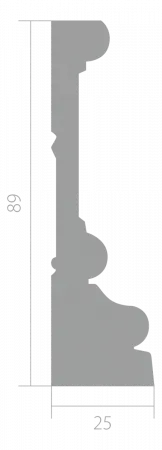 Обрамление дверей наличник Ultrawood N 8185 i