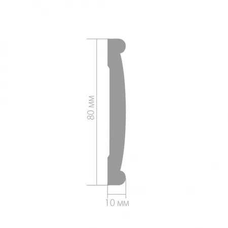 Обрамление дверей наличник Ultrawood N 0008