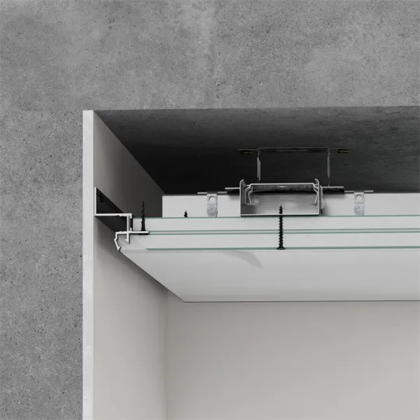 Теневой потолочный профиль GIPS ULTRA NEW Белый муар 56-32-300