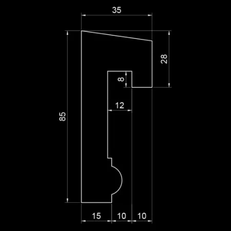 Молдинг гипсовый Artpole SMGL9