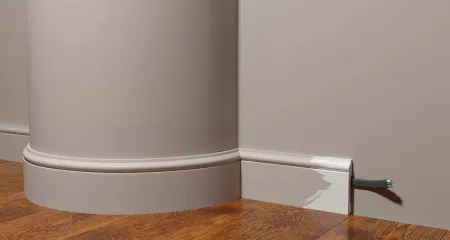 Плинтус напольный DECOR DIZAYN DD005E Гибкий