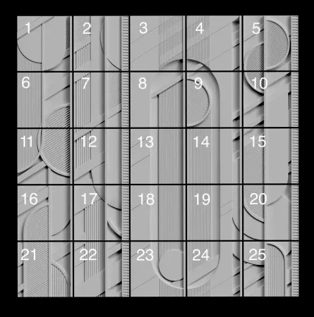 Гипсовая панно Artpole ABSTRACTIO