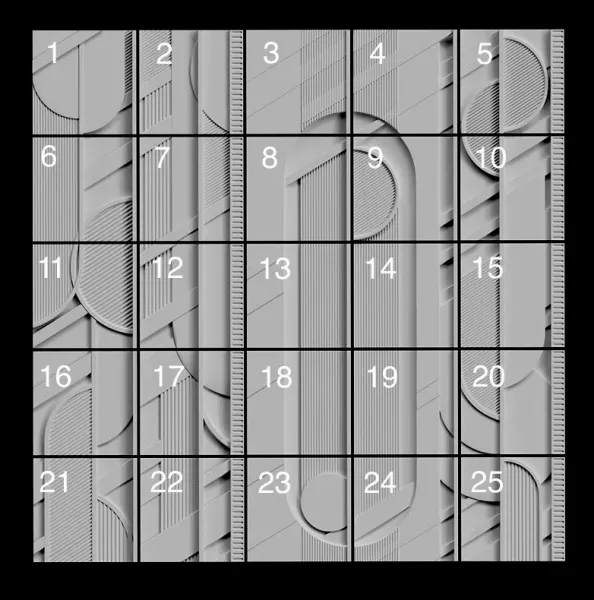 Гипсовая панно Artpole ABSTRACTIO