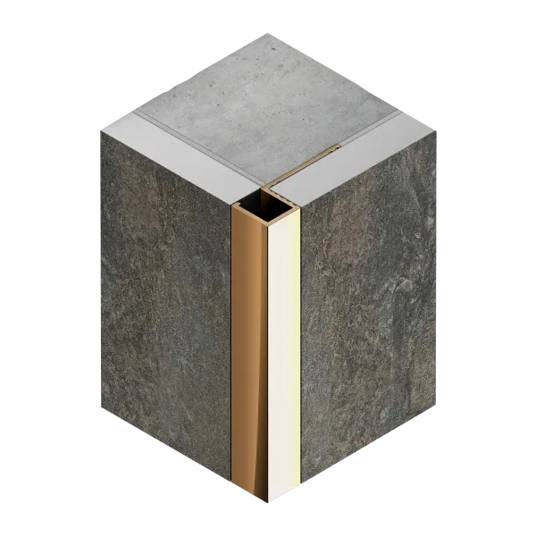 Профиль внешний P латунь P 12,5x10 мм Neexy (латунь брашированная)