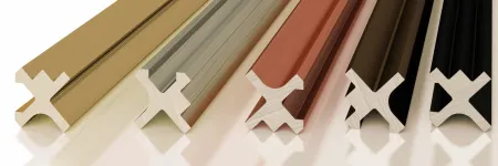 Разделительный теневой профиль D00X Титановый